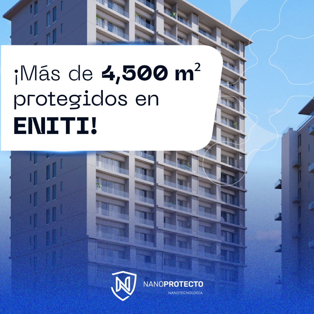 El mejor sellador del mercado es Nanoprime de Nanoprotecto y ya protege ENITI más de 4,500 m² protegidos por hasta 20 años.